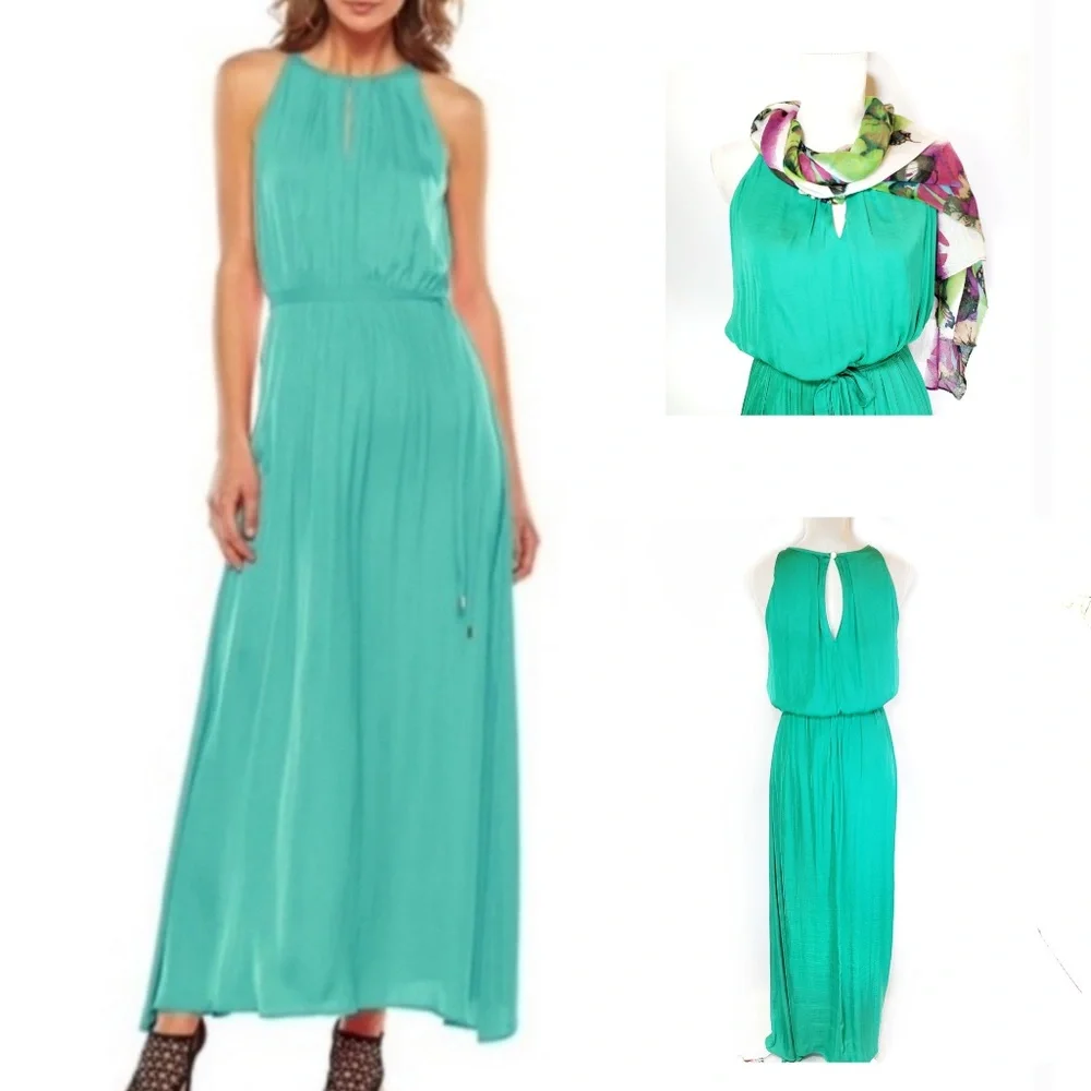 Jennifer Lopez Silky Maxi Dress, S - Picture 1 of 8